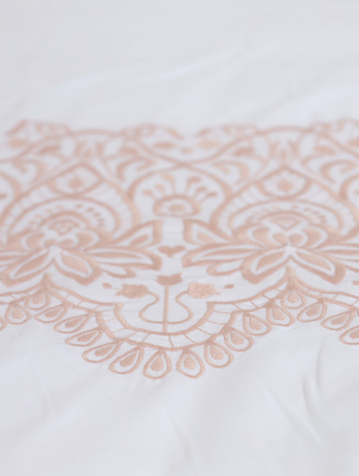 Chatham Duvet Cover - Blush