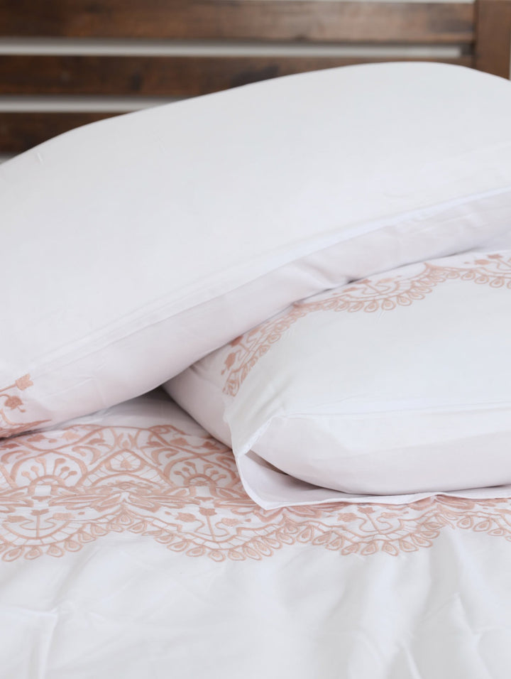 Chatham Duvet Cover - Blush