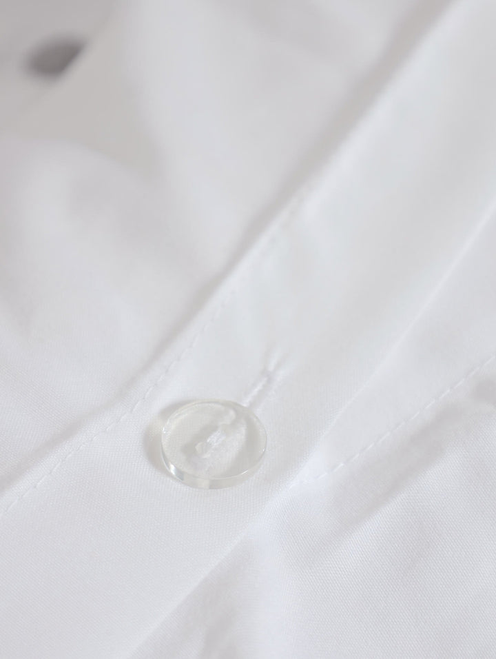 Scalloped Embroidery Duvet Set - Grey