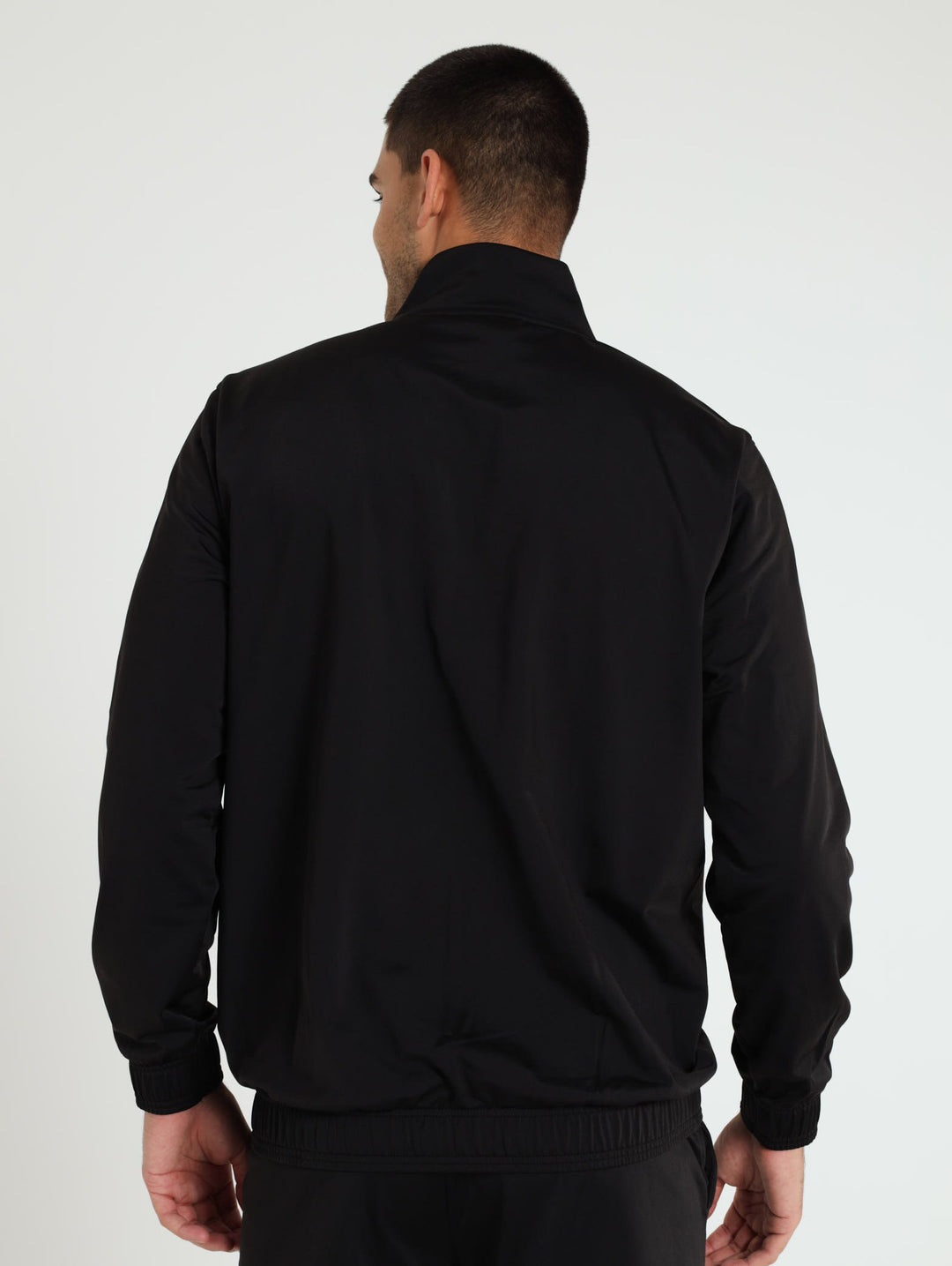 Poly Tracksuit Set - Black/White