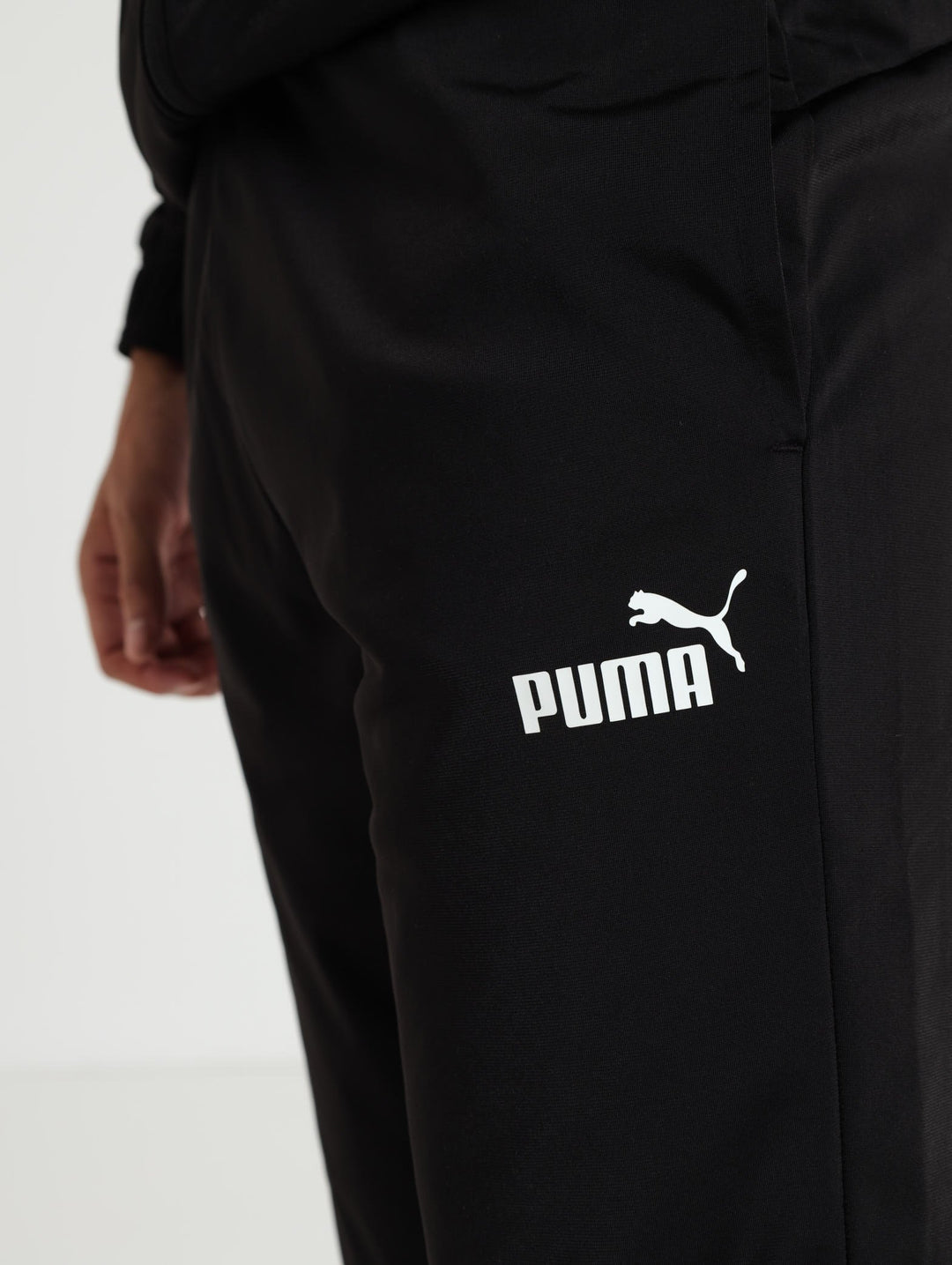 Poly Tracksuit Set - Black/White