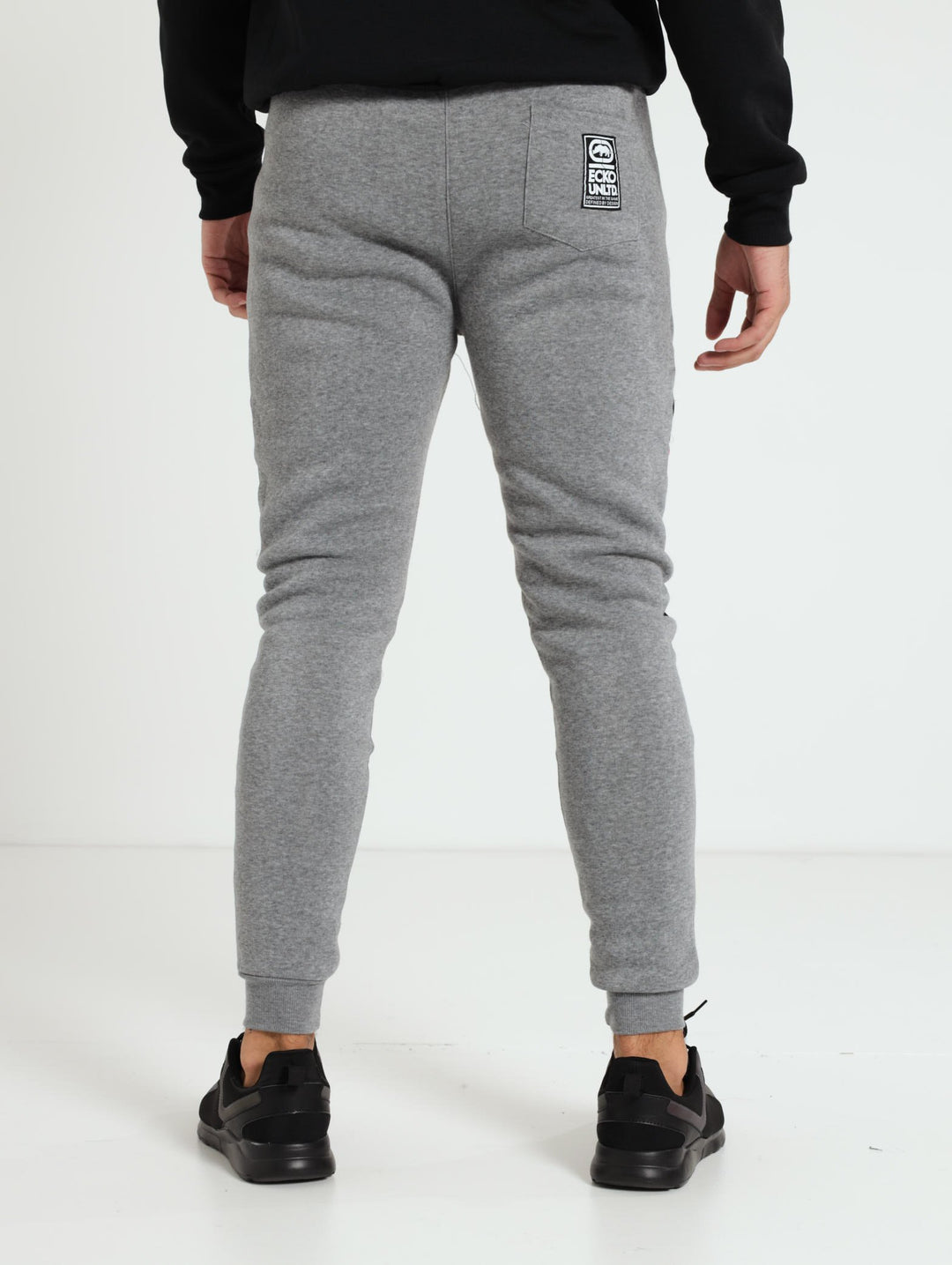 Cut And Sew Track Pants - Grey