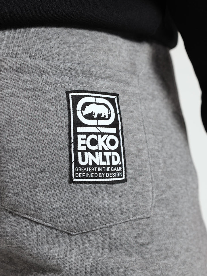 Cut And Sew Track Pants - Grey