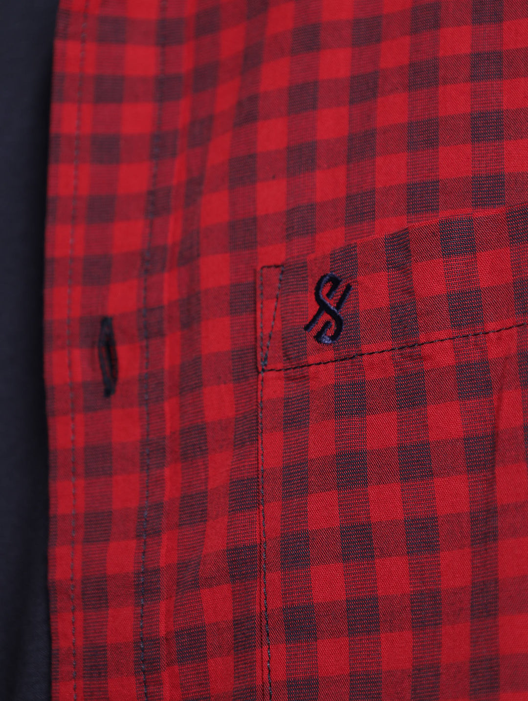 Small Gingham Shirt - Red