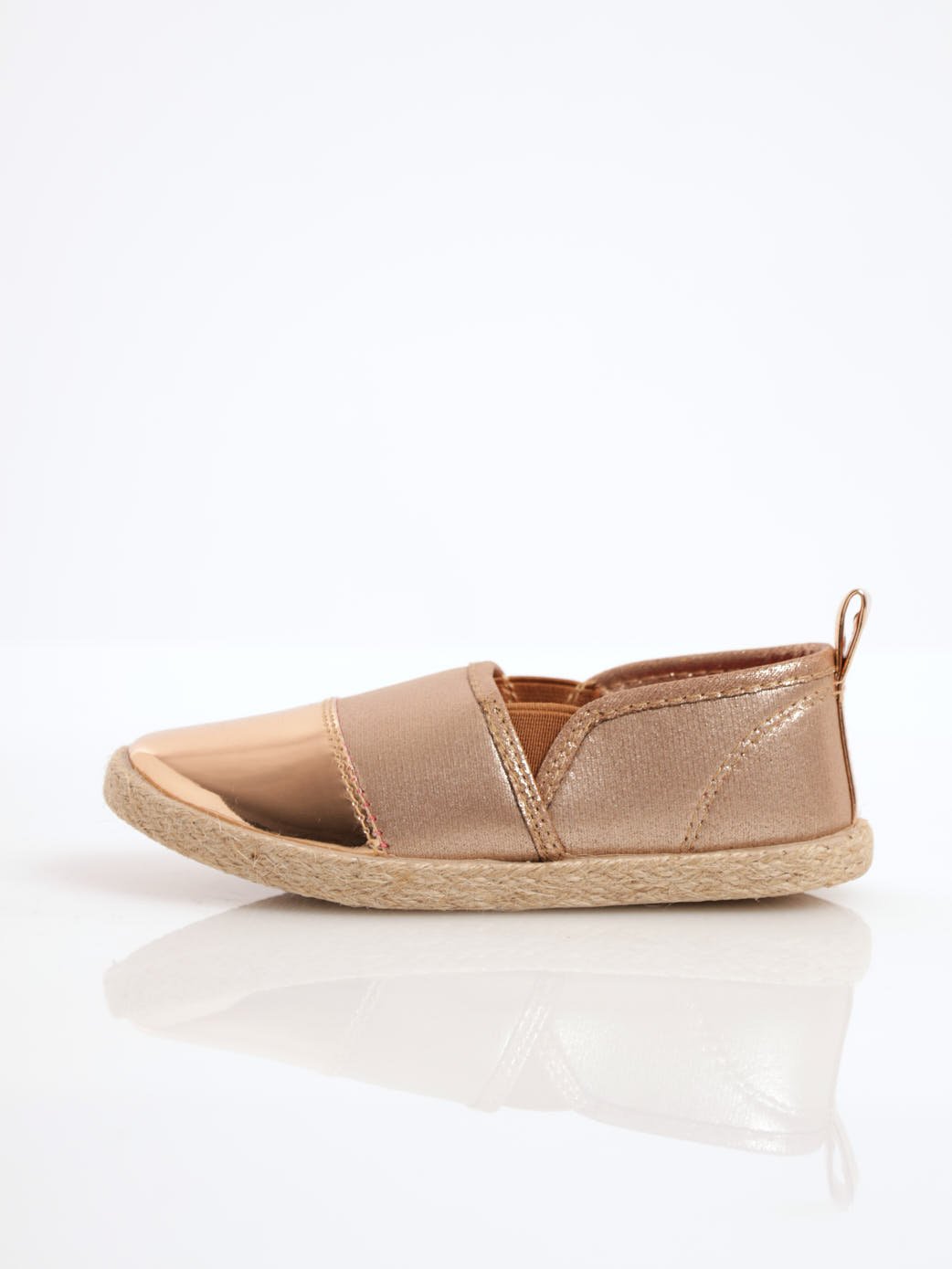 Girls Espadrille Shoe - Gold