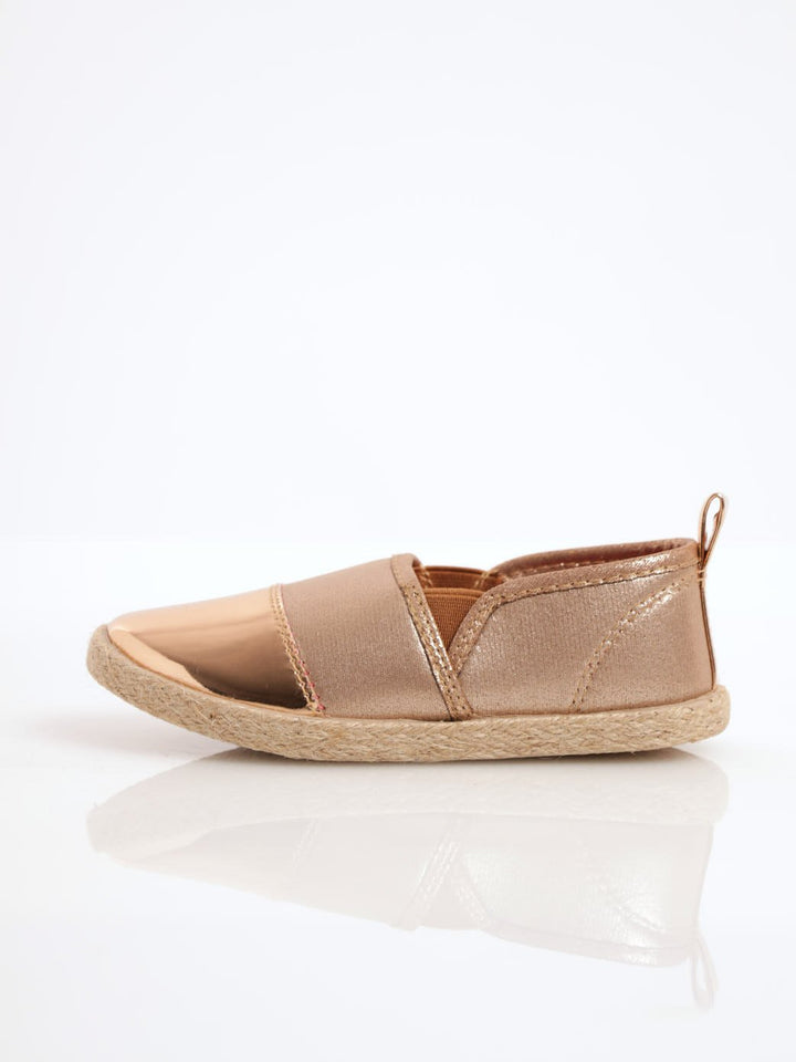 Girls Espadrille Shoe - Gold