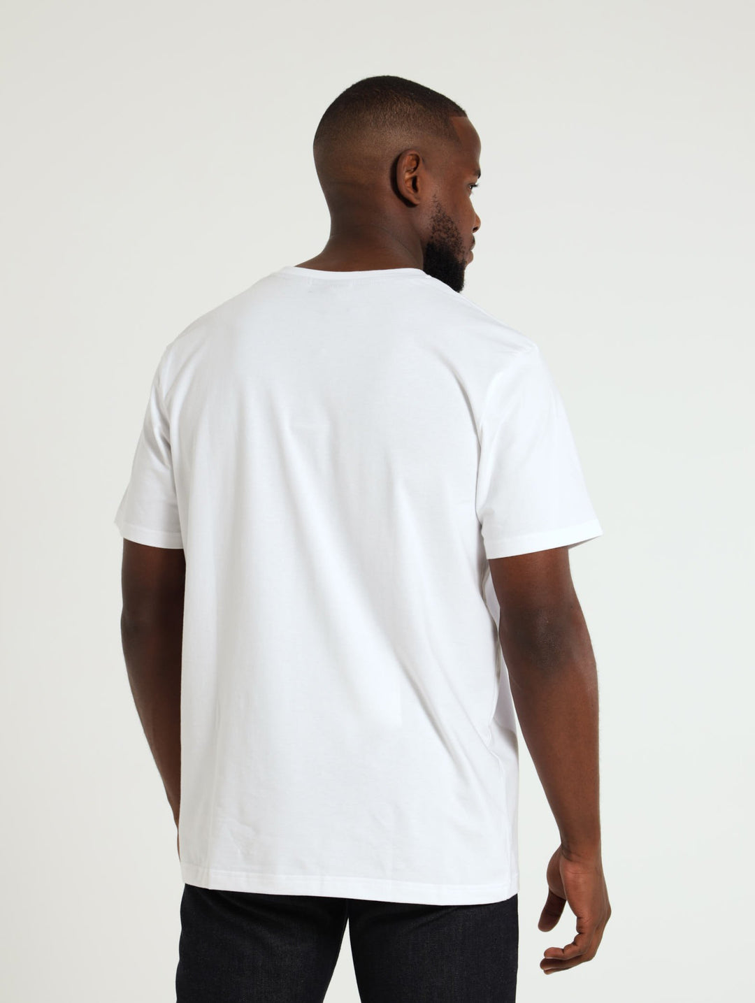 Beck Core Embroided Tee - White