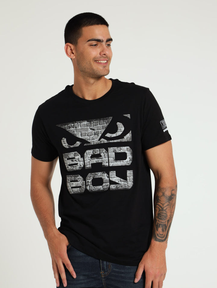 Brick Wall Tee - Black