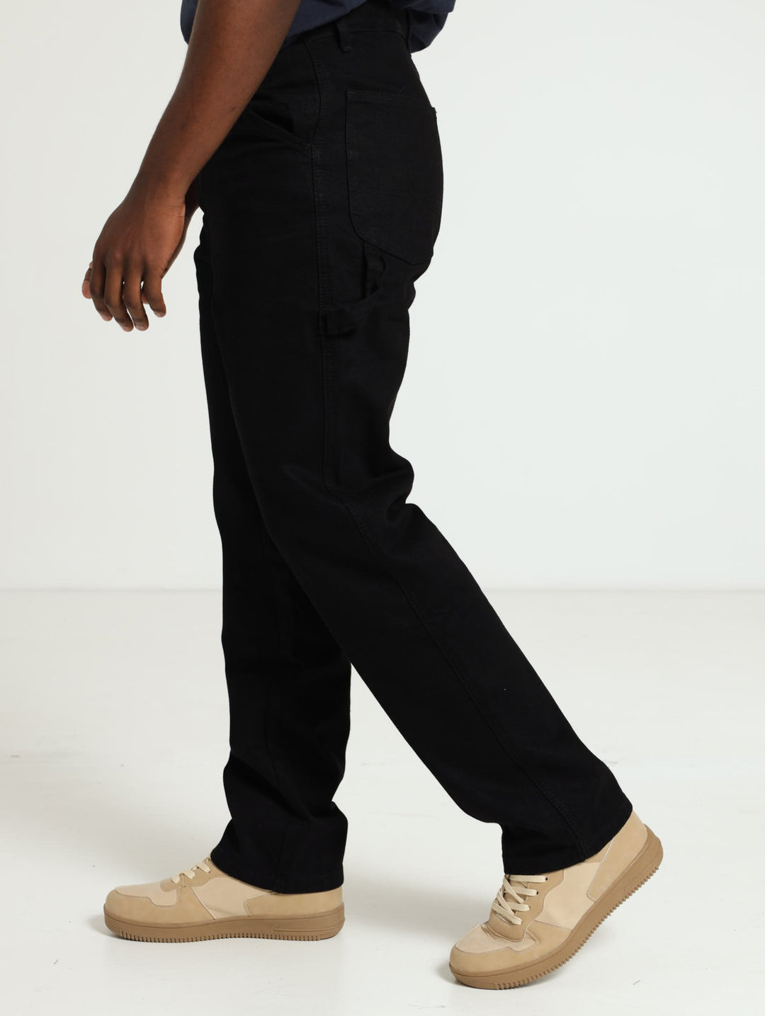 Boss Of The Road Straight Denim Jean - Black