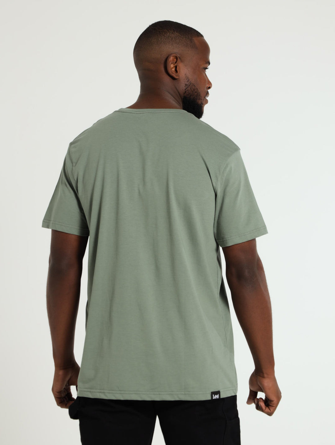 Puff Print Tee - Sage
