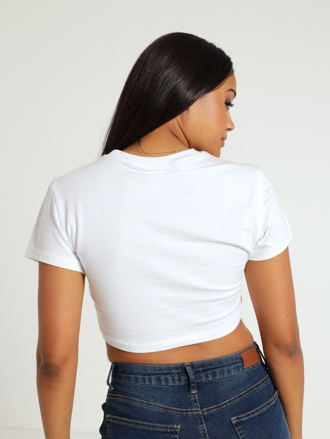 Mtv Crop Tee - White