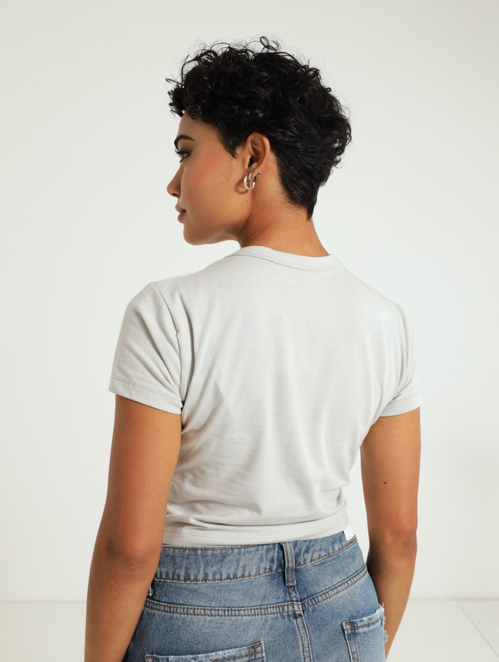 Babygal Baby Tee - Grey