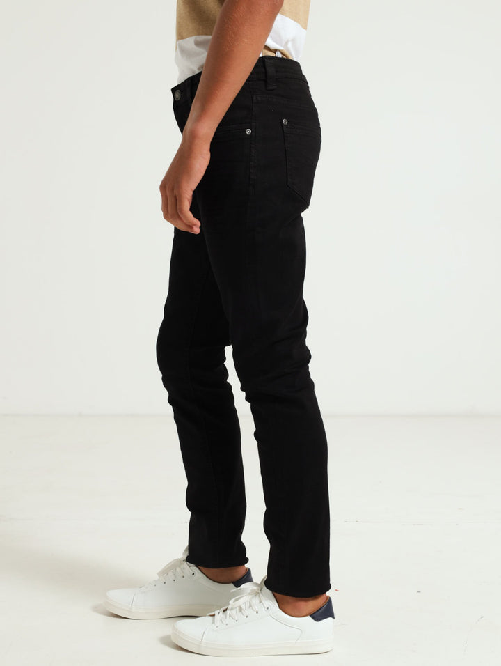 Boys Stanley Denim Jean - Black
