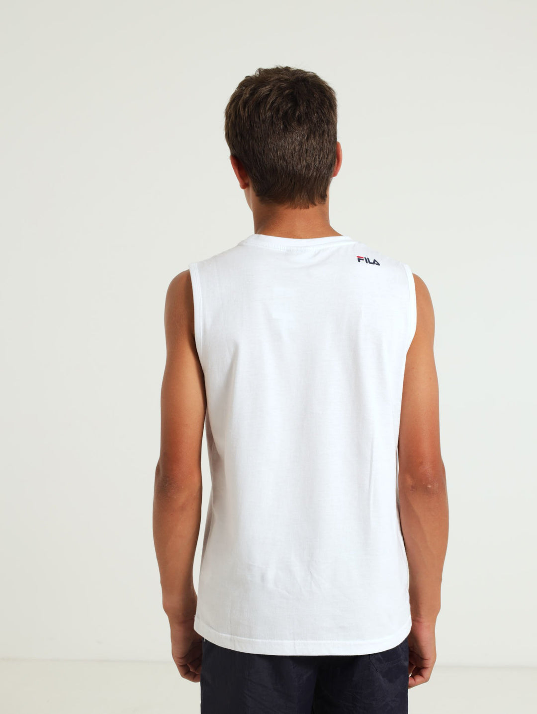 Boys Matthew Vest - White