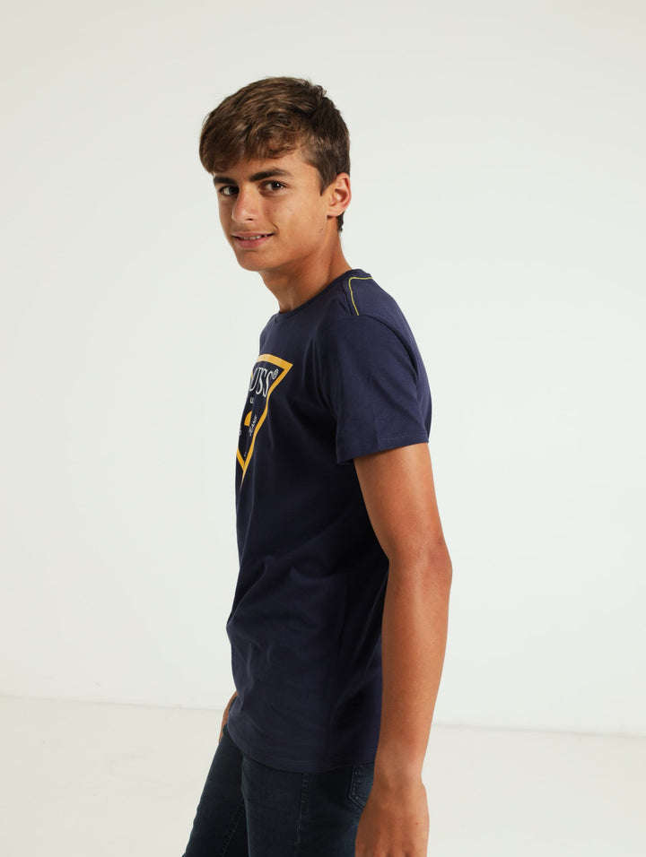 Boys Guess Tee - Navy