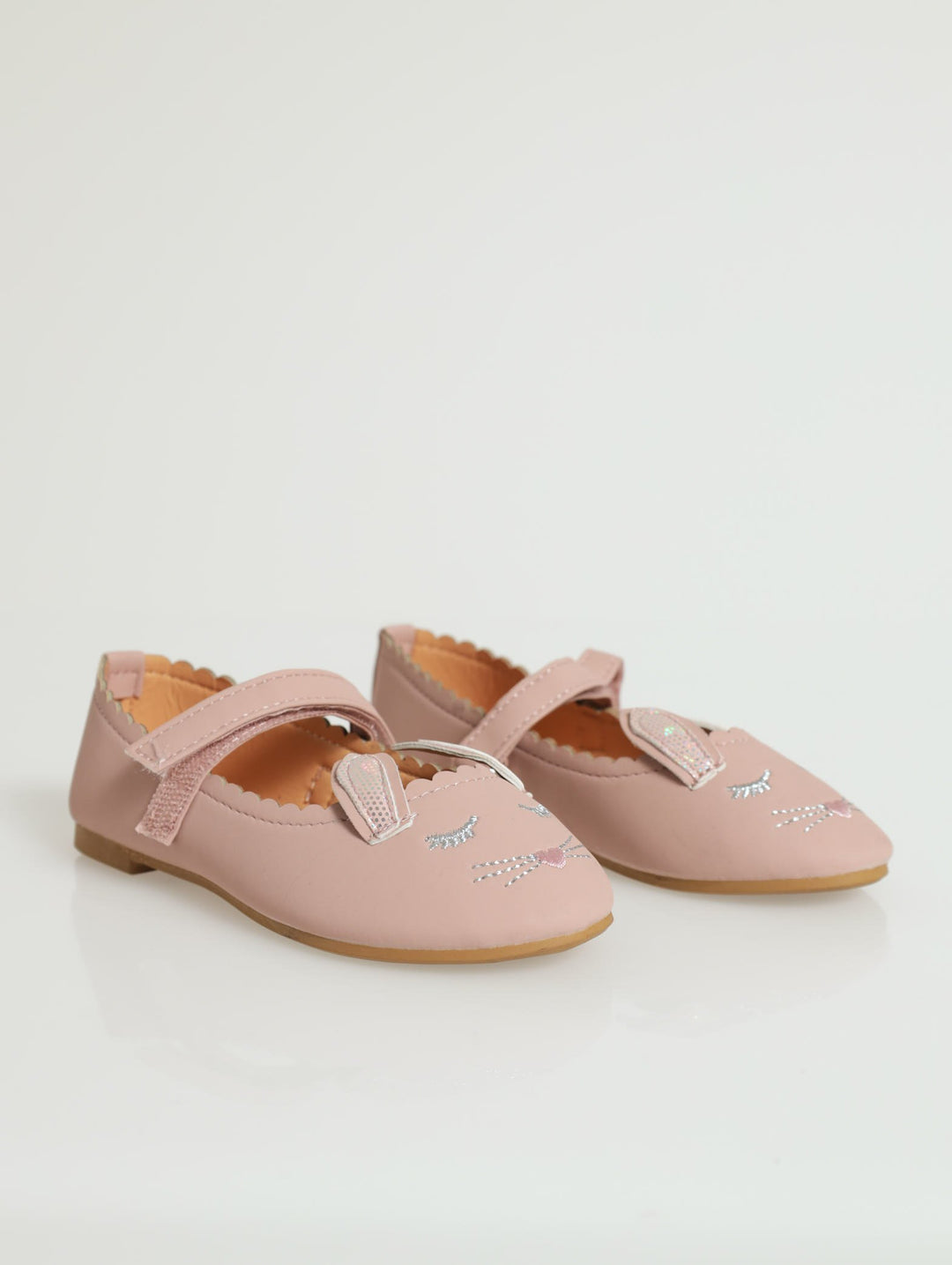 Pre-Girls Fashion Bunny Pump - Dusty Pink
