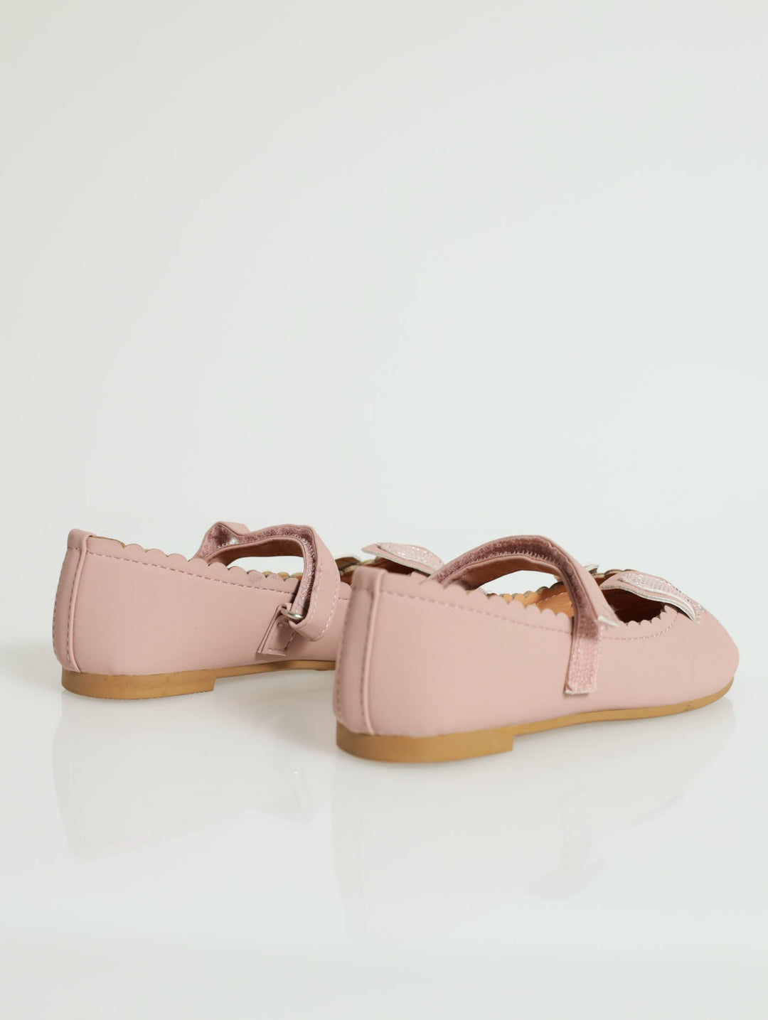 Pre-Girls Fashion Bunny Pump - Dusty Pink
