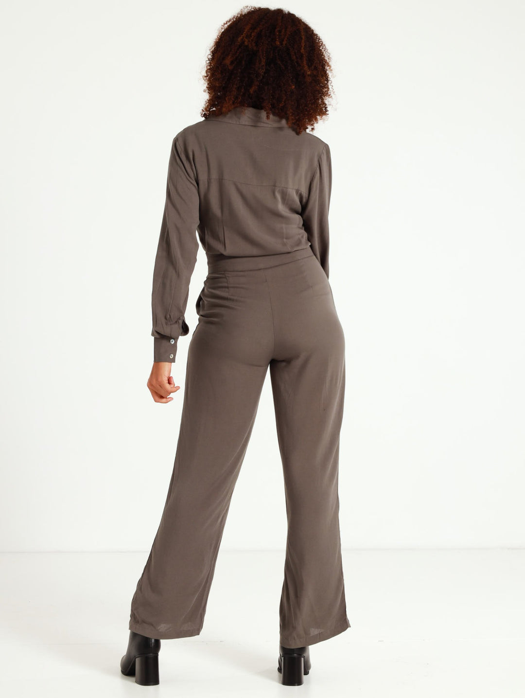 Relaxed Jumpsuit - Charcoal