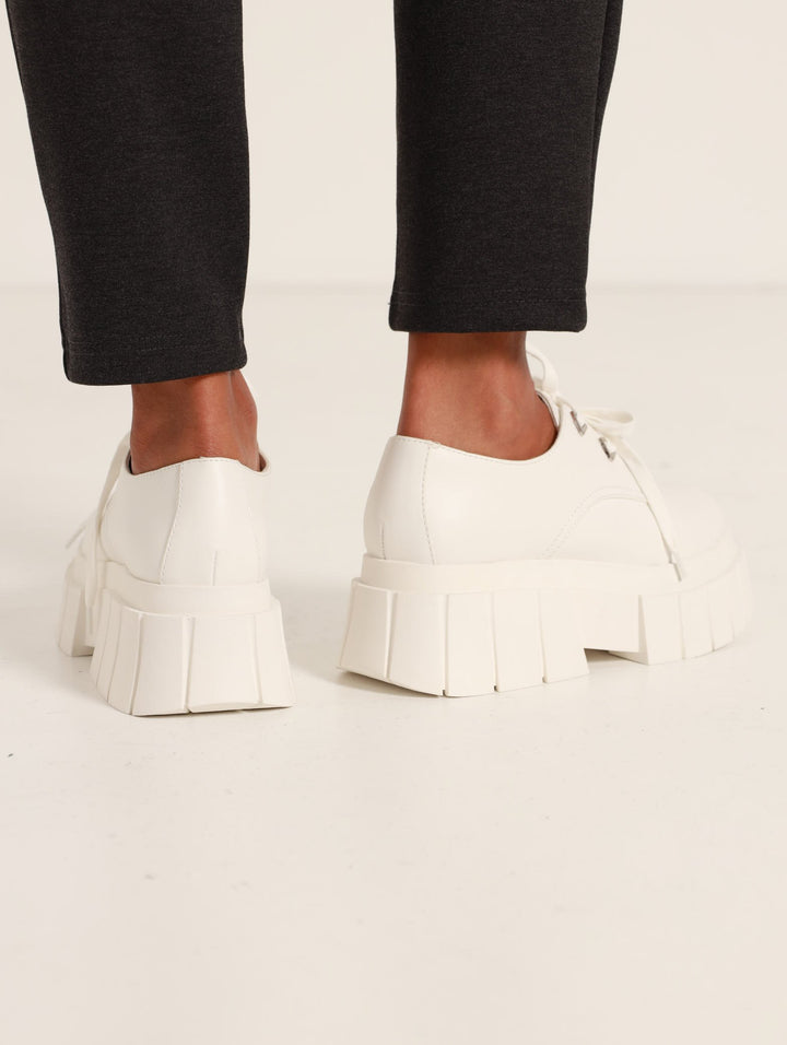 Shae Chunky Oxford Shoe - White