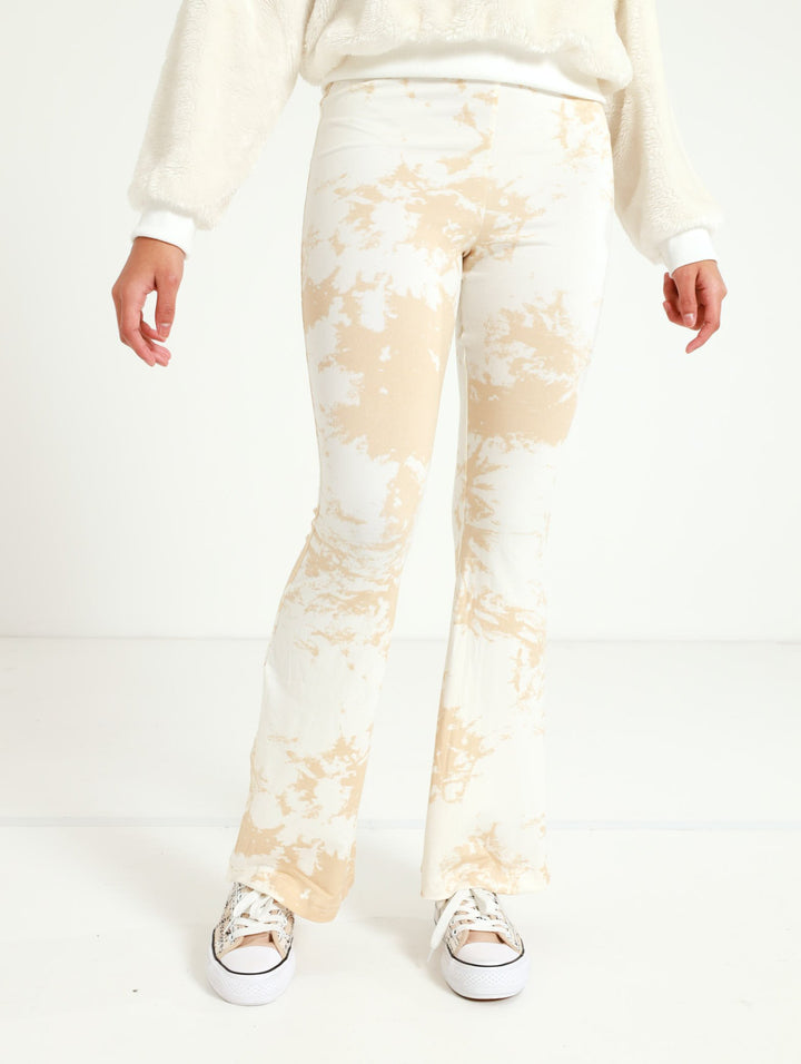 Girls Flare Tie Dye Pants