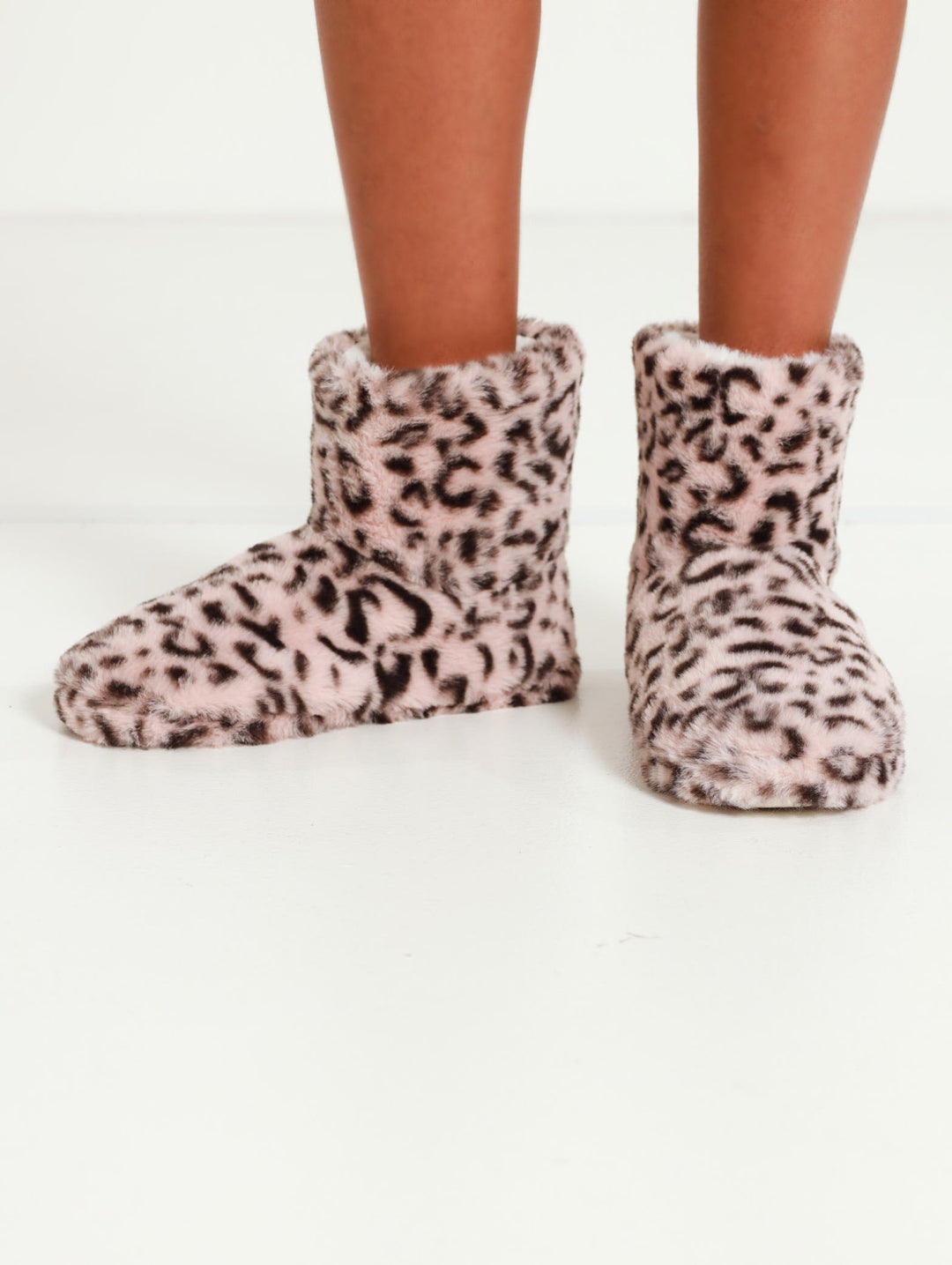 Boot Slippers Pink Leopard Print Slippers Wonder Nation Leopard