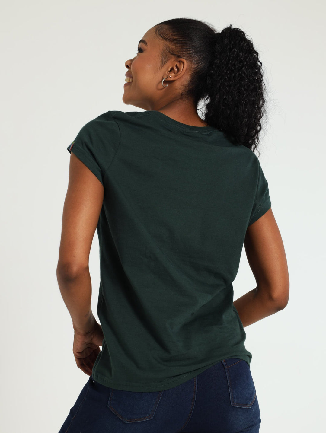 Springbok Logo Tee - Green