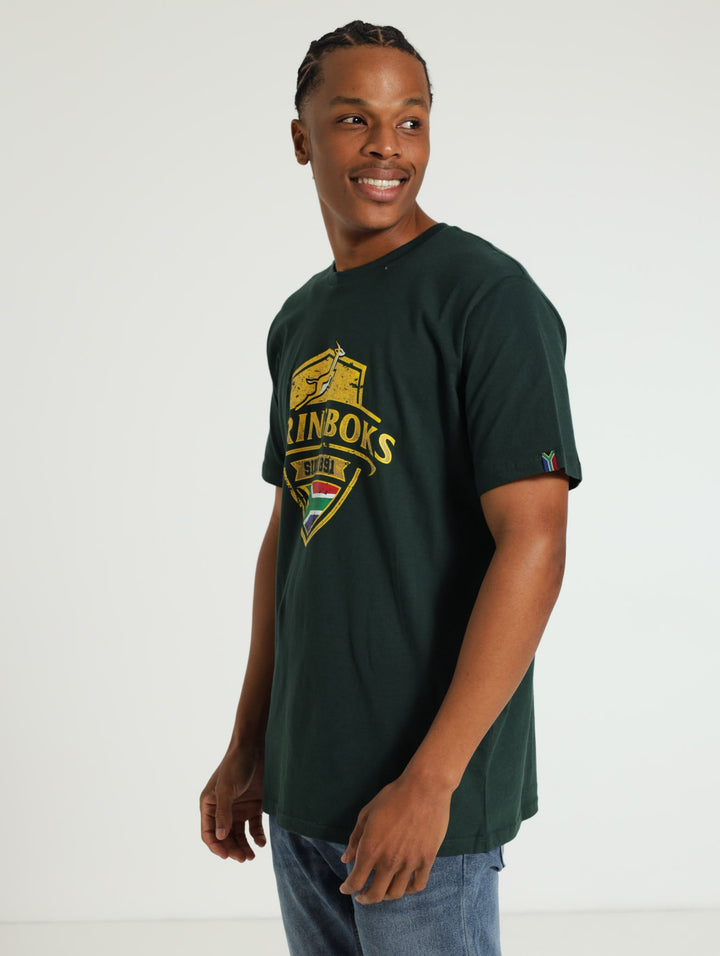 Springbok Graphic Tee - Green