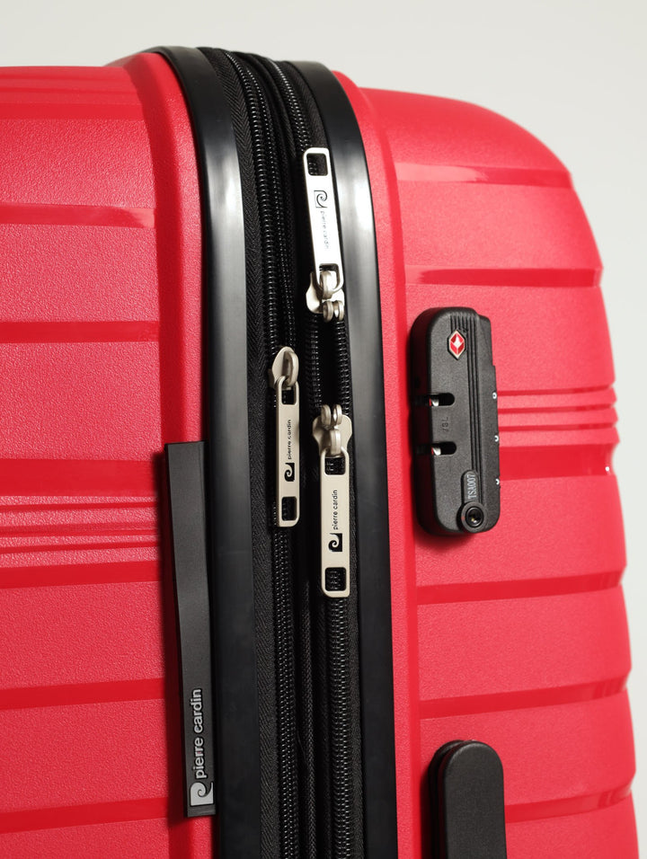 28'PC Montpellier Hard Case Luggage - Red