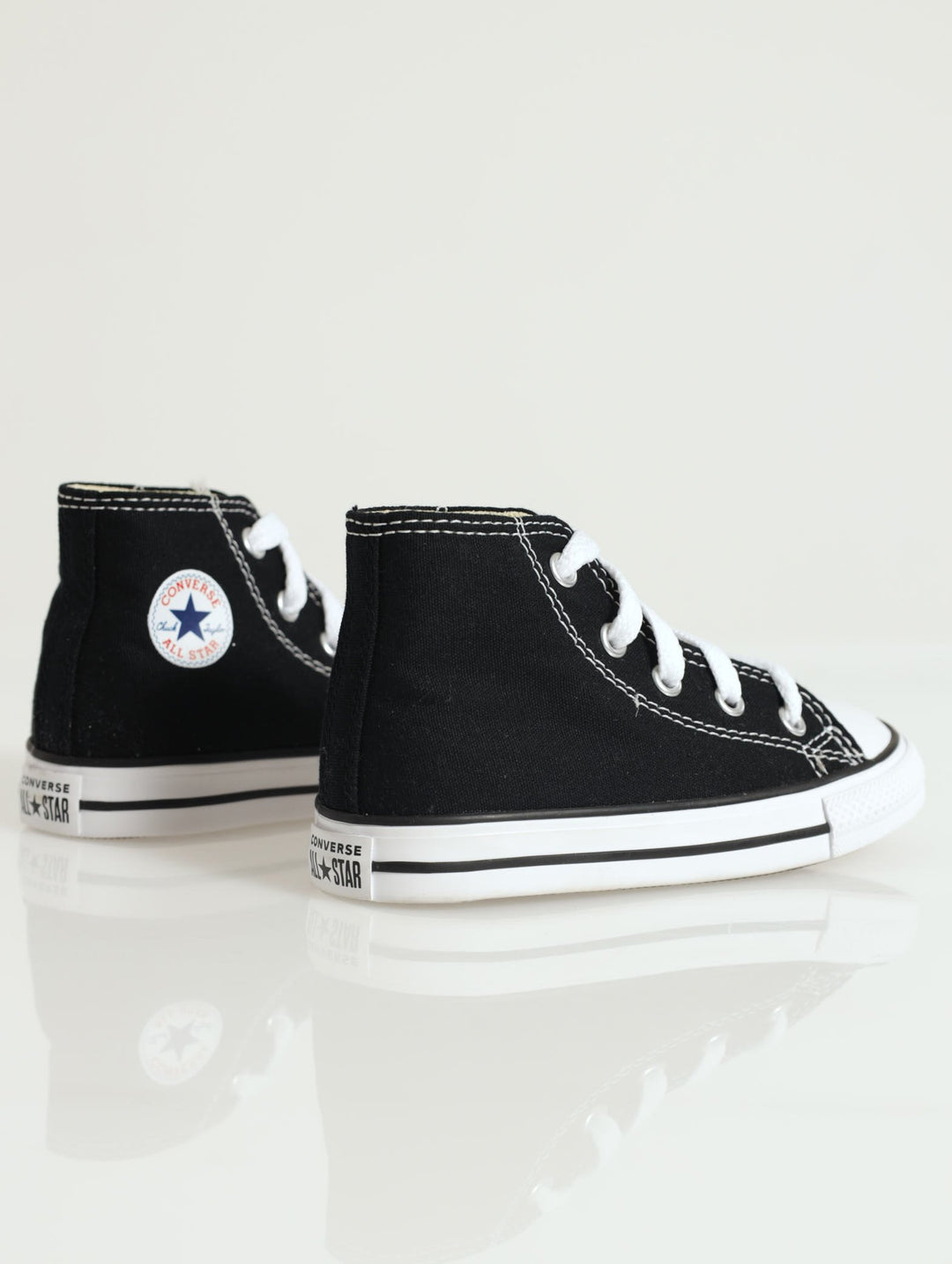 Pre-Boys All Star Hi-Top Sneaker - Black