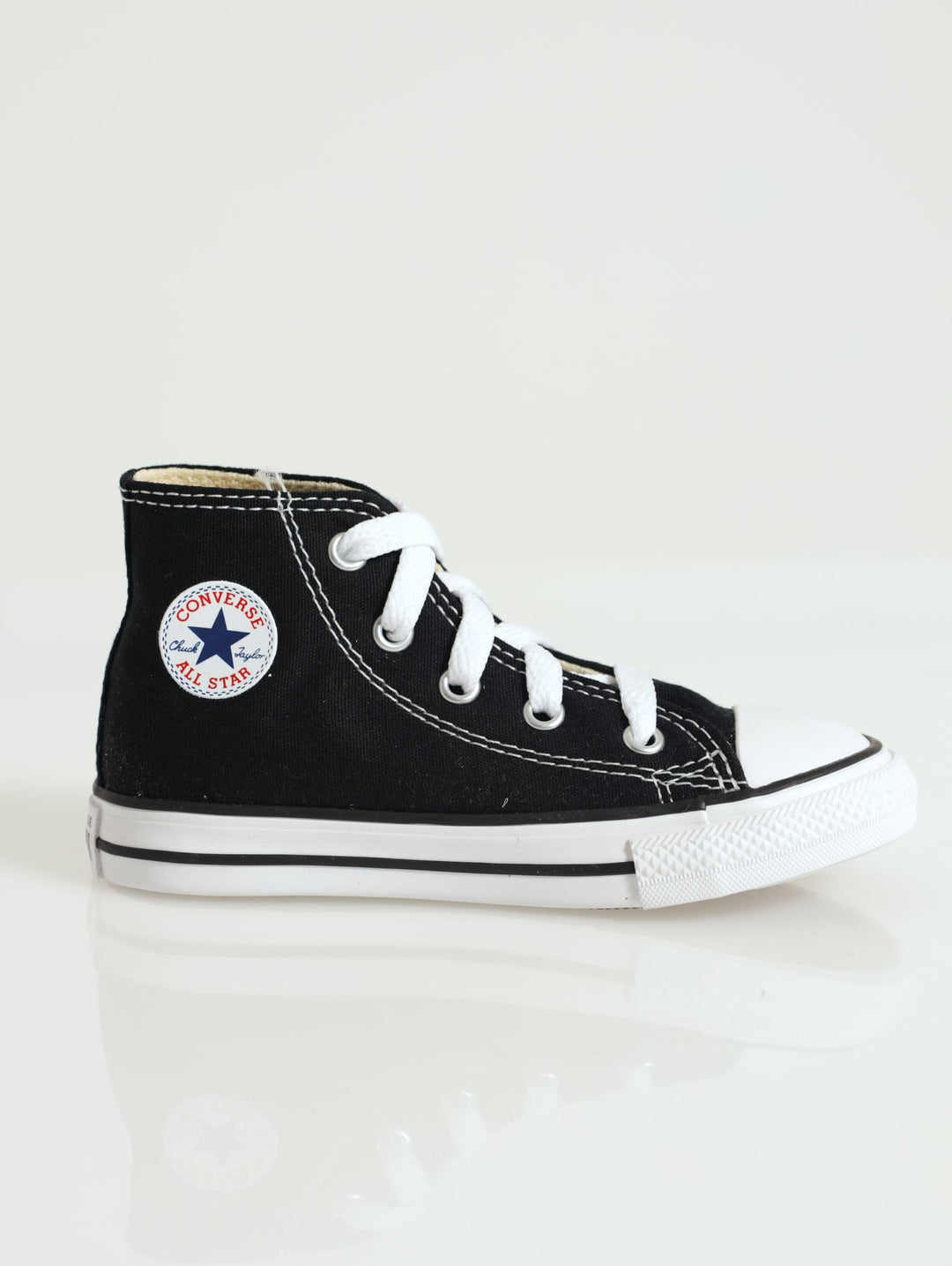 Pre-Boys All Star Hi-Top Sneaker - Black