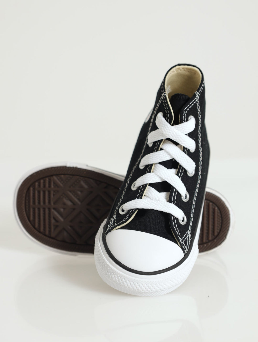 Pre-Boys All Star Hi-Top Sneaker - Black