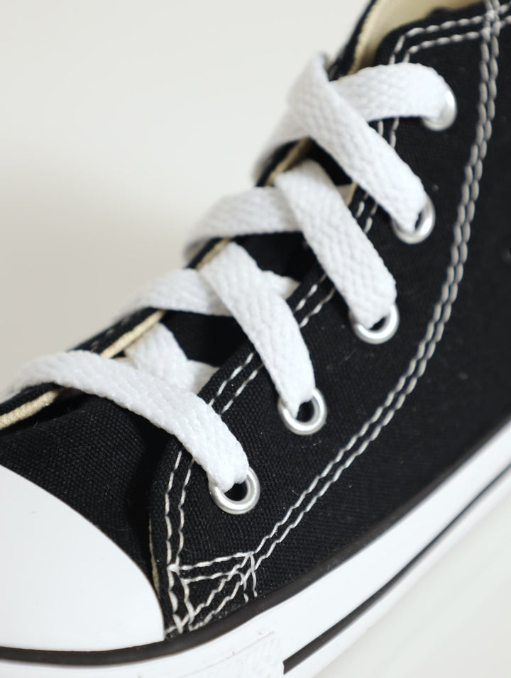 Pre-Boys All Star Hi-Top Sneaker - Black