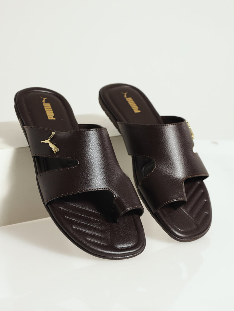 Streetcat Magnet Toe Post Thong Sandal - Brown