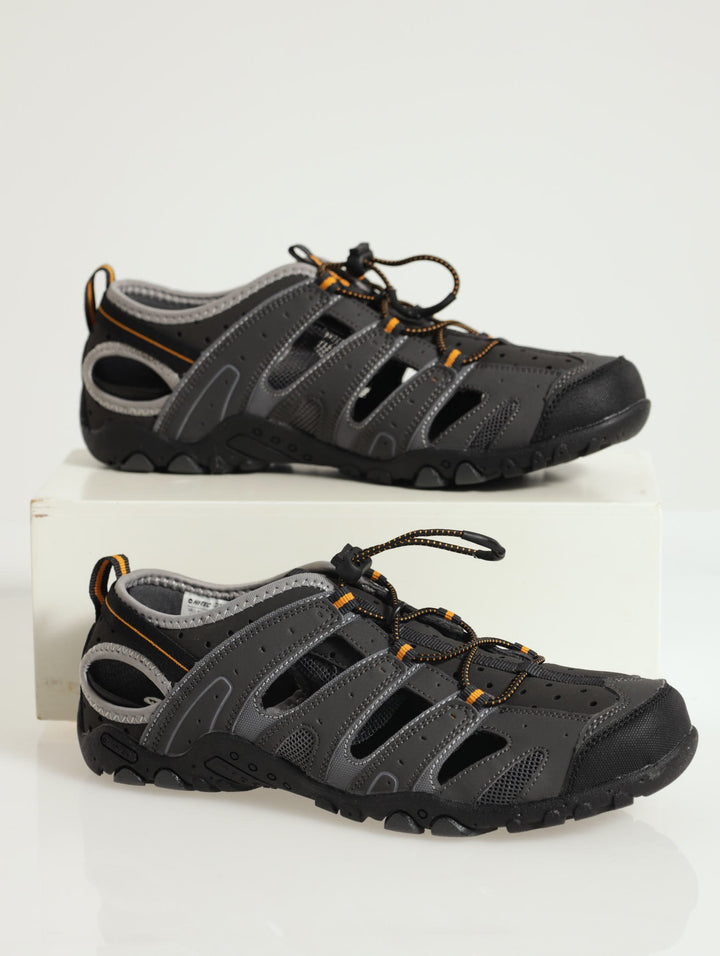 Tortola Escape Closed Toe Adventure Sandal - Charcoal
