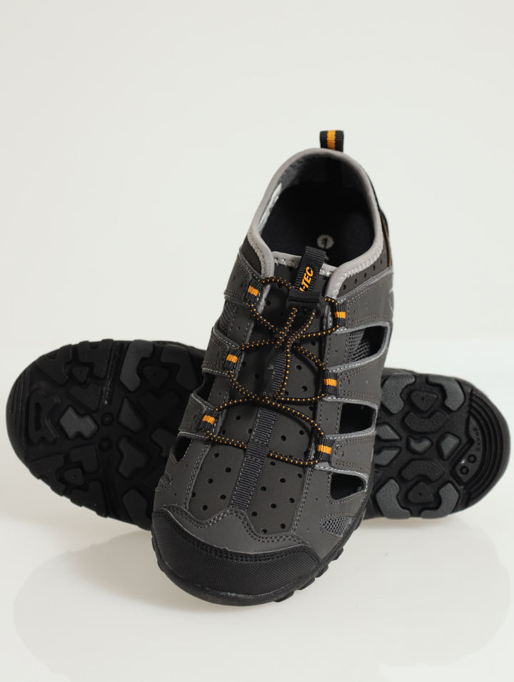 Tortola Escape Closed Toe Adventure Sandal - Charcoal