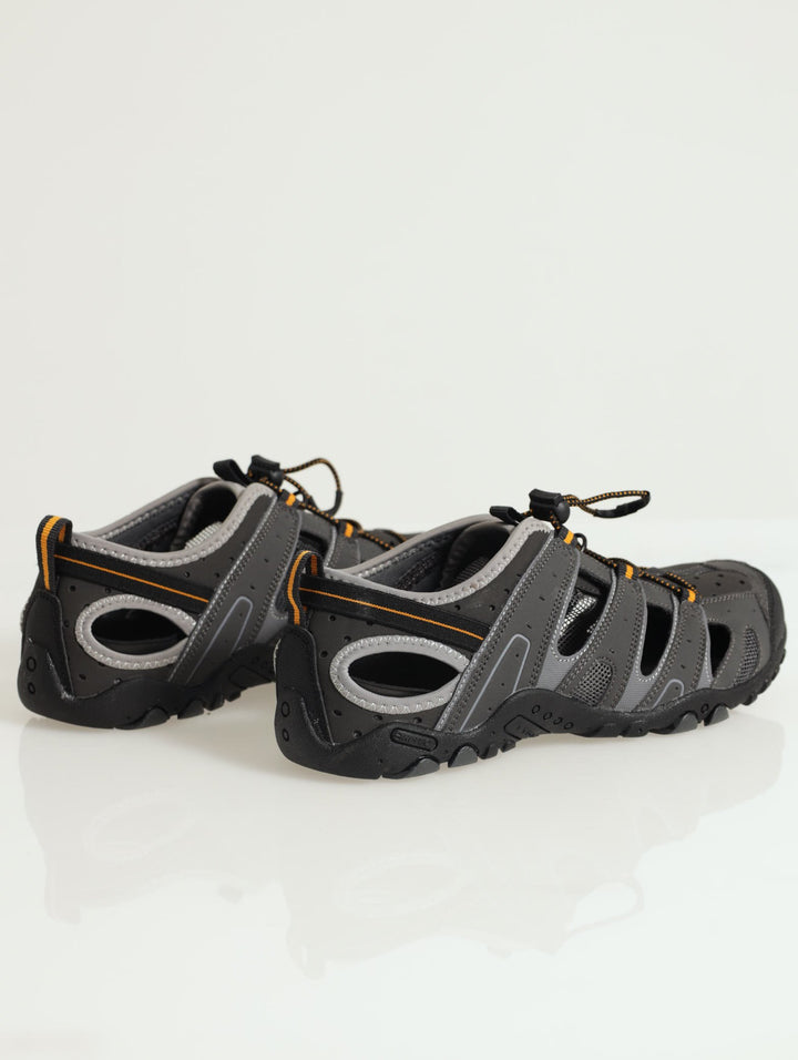 Tortola Escape Closed Toe Adventure Sandal - Charcoal