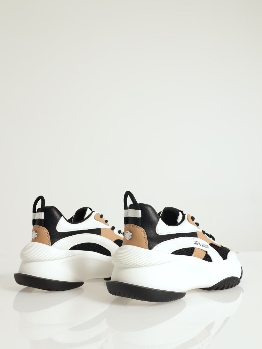 Belissimo Lace Up Sportie Sneaker - Black/Tan