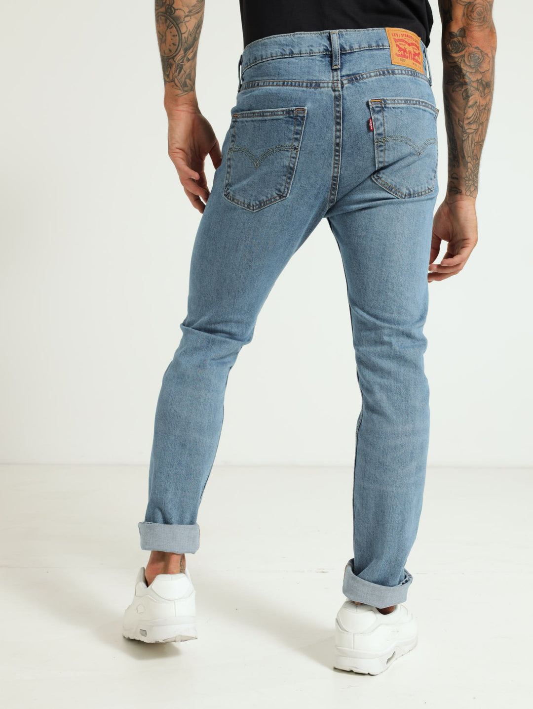 510 Skinny Light Wolf Gala Apples Adv Light  - Light Wash