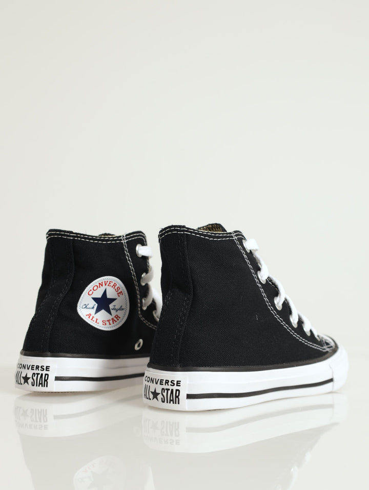 Boys All Star Hi-Top Sneaker - Black