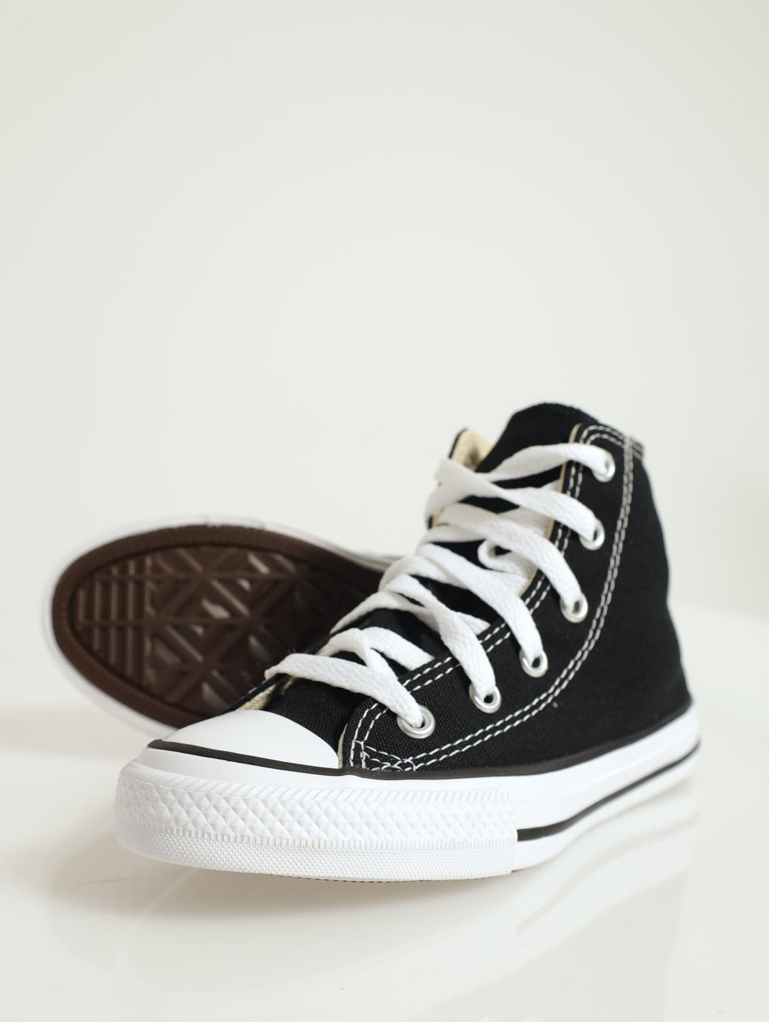 Boys All Star Hi-Top Sneaker - Black