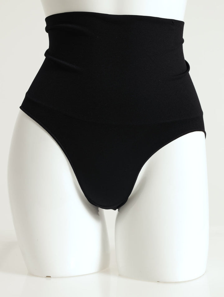 2 Pack Seamless Shapwear Brief - Mocha/Black