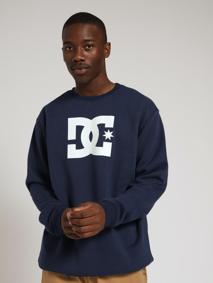 Star Crew Top - Navy