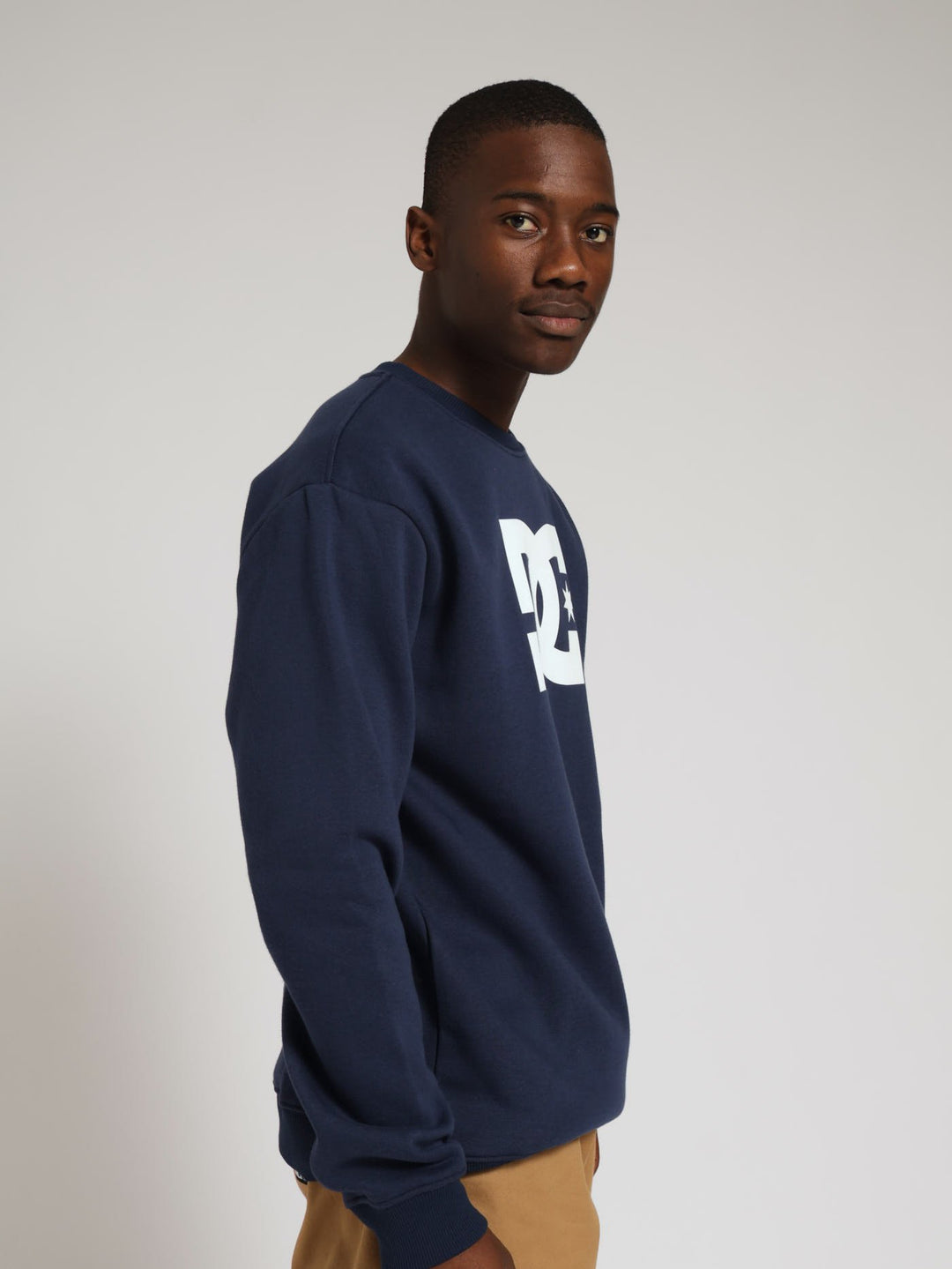 Star Crew Top - Navy