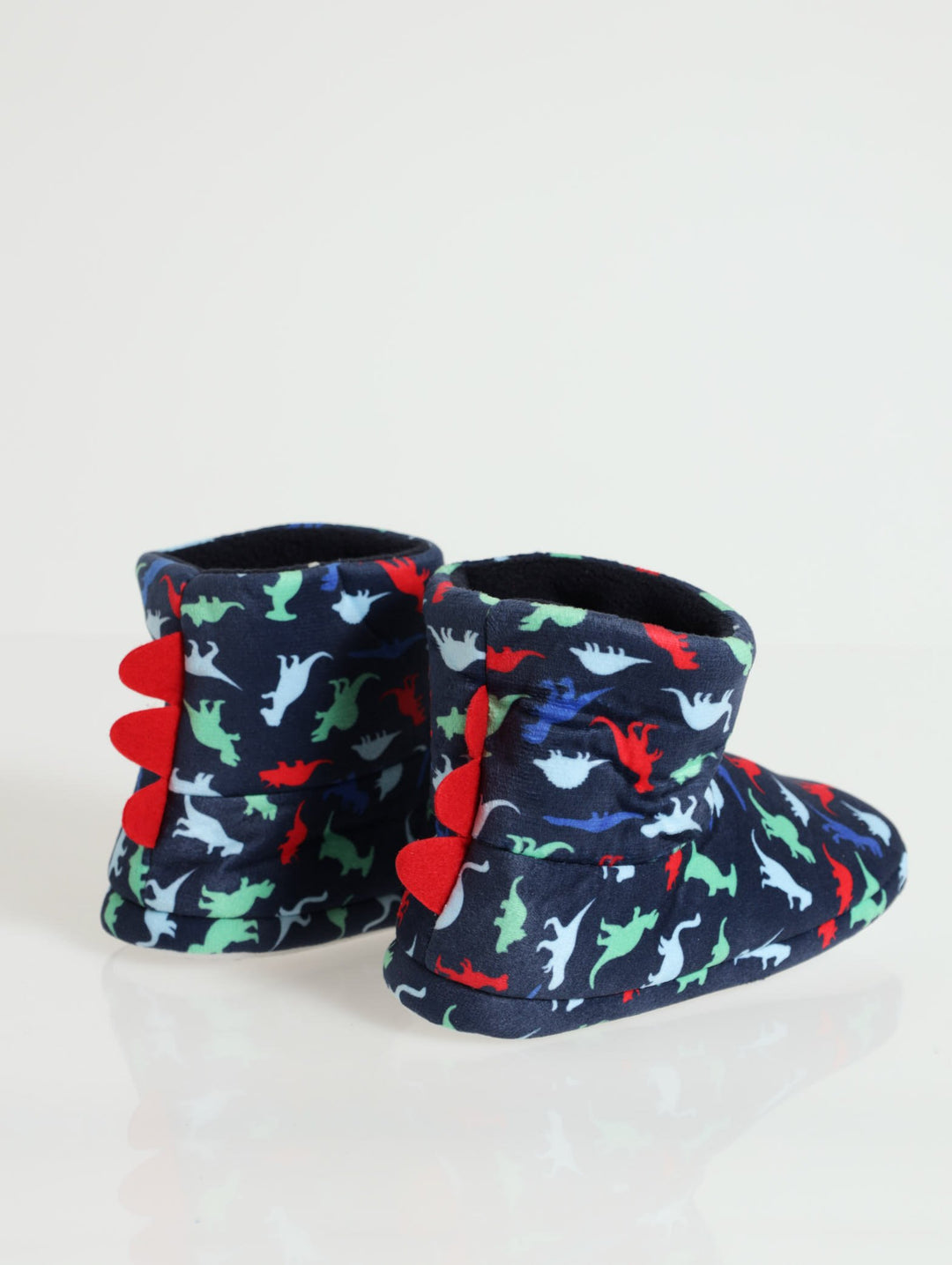 Dino Slipper Boot - Navy