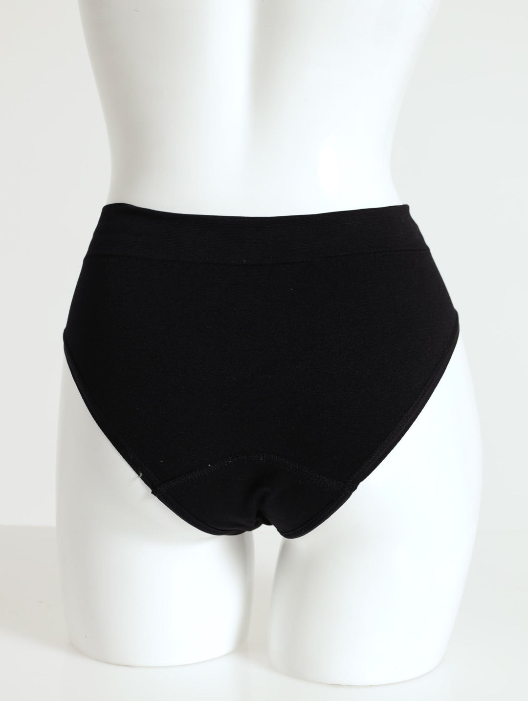 Girls 2 Pack Period Panty - Black