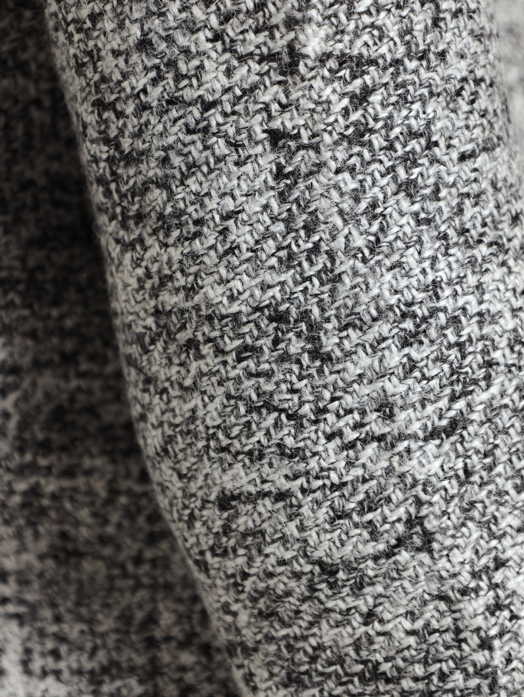 Ladies Anna Structured Wool Jacket - Black/White