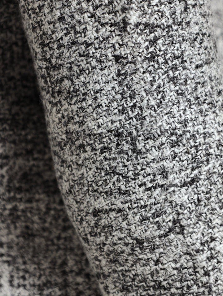 Ladies Anna Structured Wool Jacket - Black/White