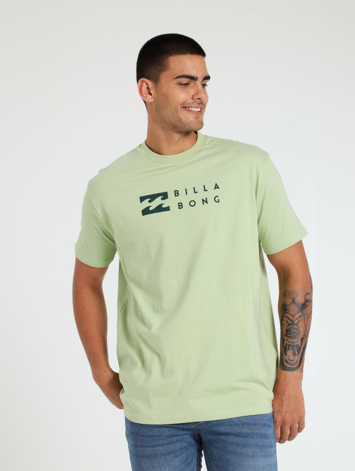 Men's Billabong Double Stacked Tee - Sage