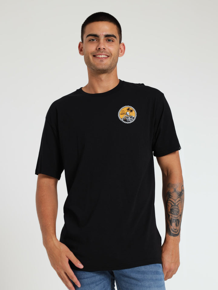 Men's Man I Need Vans Tee - Black