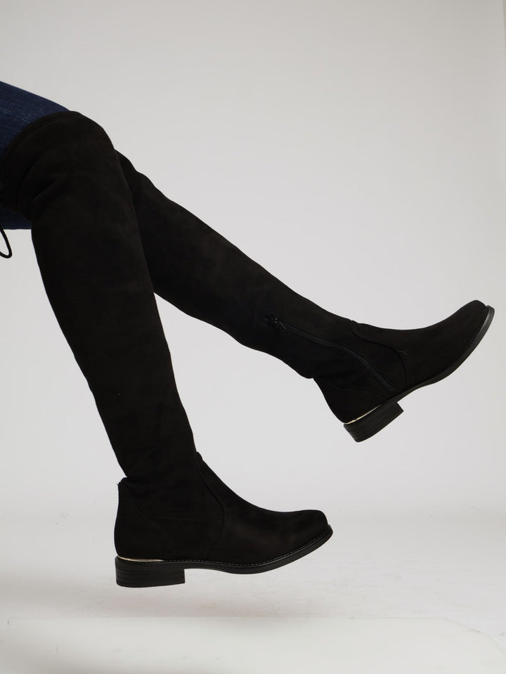 Anidda Over The Knee Boot - Black